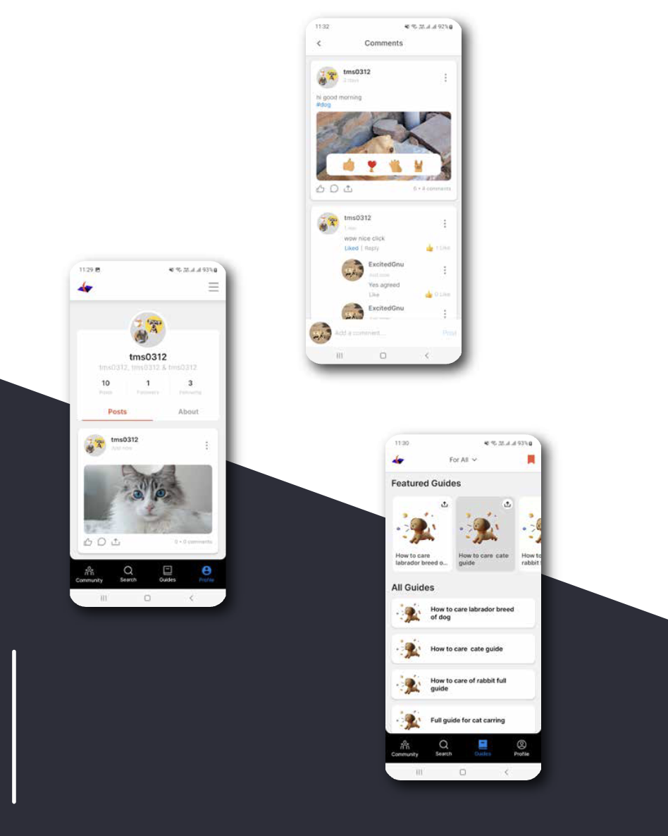 Pets Health Log App