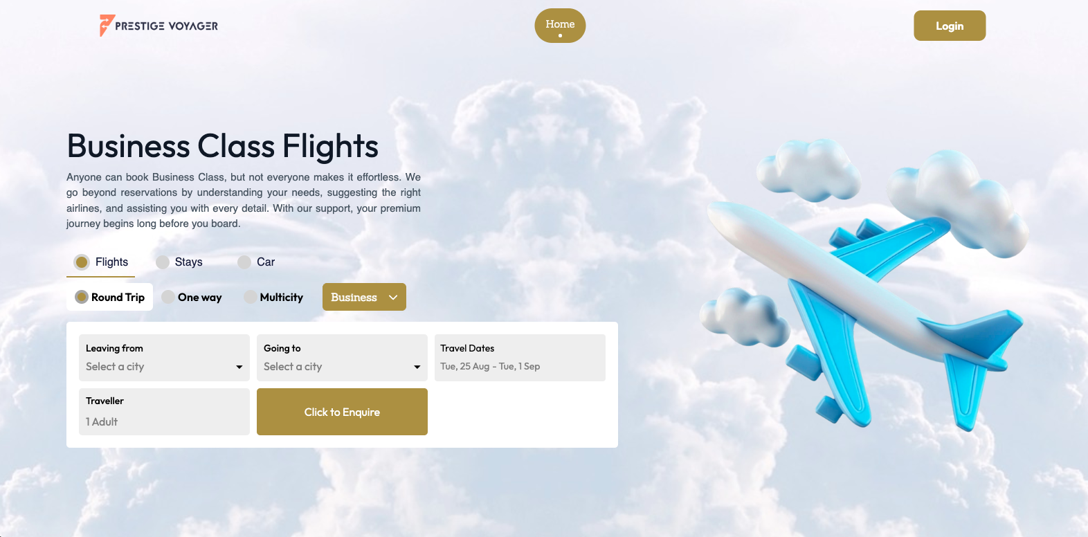 Travel & Booking Platform screenshot 1